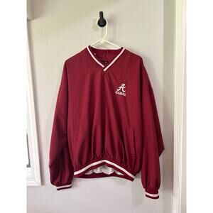 Team Edition Apparel Men's Windbreaker Pullover Alabama Crimson Tide Jacket xL